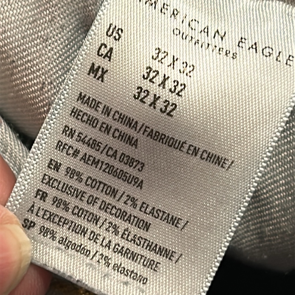 American Eagle Men's Airflex + Slim Jeans 32x32 - Picture 14 of 14